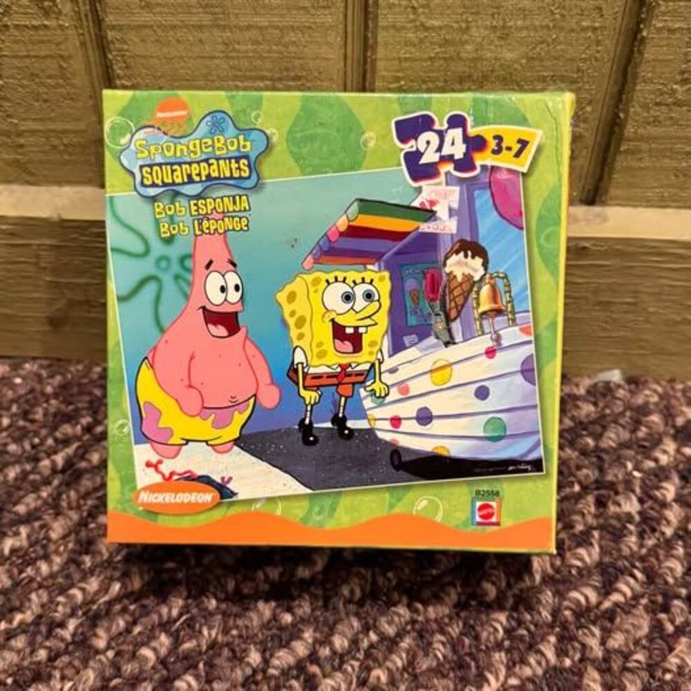 Mattel Nickelodeon SpongeBob SquarePants 24-Piece Puzzle